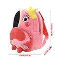 thumbnail image 3 of Kids Backpack,Kindergarten Backpack Animals Cartoon Mini Plush Schoolbag2-4Years, 3 of 3