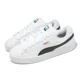 thumbnail image 1 of PU & MA Suede XL Lth White Black Men Unisex Casual Lifestyle Shoes 397255-02, 1 of 6