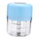 thumbnail image 4 of Máquina de hielo raspado, picadora de ajo eléctrica, picadora de carne multifuncional inalámbrica Azul, 4 of 9
