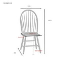 thumbnail image 2 of Carolina Classics Winslow Windsor Chair in Antique Black, 2 of 5