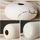 thumbnail image 2 of Jingdezhen chino porcelana creatividad estilo Simple y moderno jarrones blancos jarrones de cerámica para la decoración del hogar de la boda Xemadio 2028200-3, 2 of 5