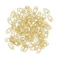 thumbnail image 3 of 100 piezas clips de papel clips clips multipropósito Fácil de usar notas clips clasificados suministros de oficina para documentos en casa personal Oro, 3 of 8