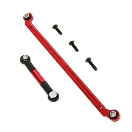 Alloy Steering Links - Alloy Steering Link for Axial SCX10 - Red