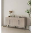 thumbnail image 2 of Manhattan Comfort Buffet Jodie en Bois d'Ingénierie, Chêne Clair, 2 of 8