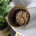 thumbnail image 6 of Natural Woven Seagrass Belly Plant Basket with Handles | 3 Sizes | Multipurpose Decorative Storage Baskets | Woven Basket for Plants, Belly Basket, Blanket Holder, 6 of 7