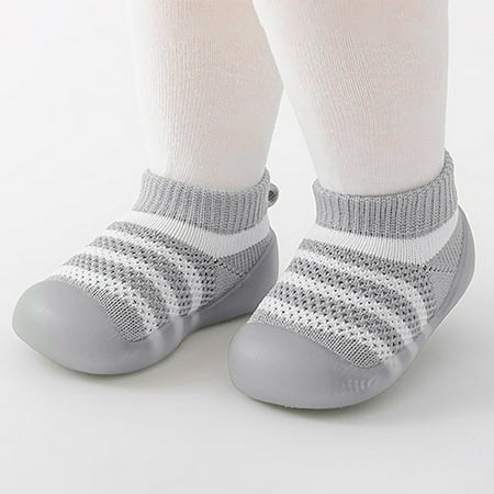 

Baby Girl Sneakers Autumn Winter Leisure Mesh Soft Bottom Breathable Slip On Sport Socks Shoes Outwear