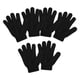 thumbnail image 4 of 6 guantes de baño exfoliantes de doble textura para ducha, spa, masajes y cuerpo. Negro, 4 of 9