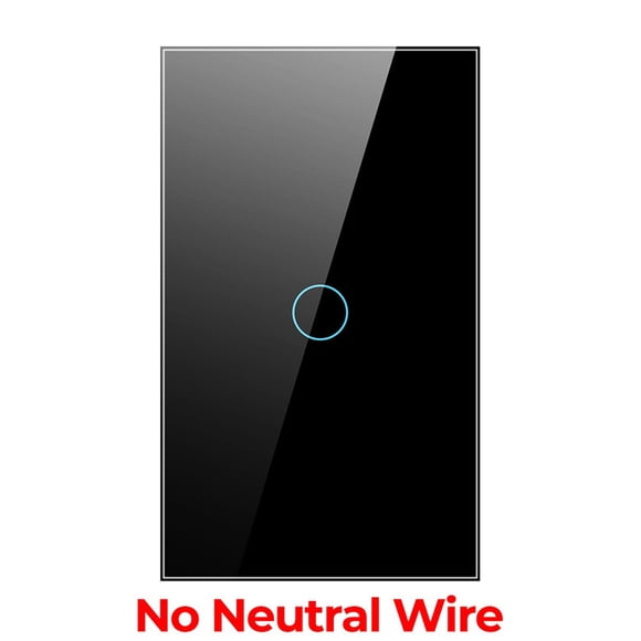 WiFi Switch Smart Home Touch RF Light Wall Panel 1/2/3 Gang Black US