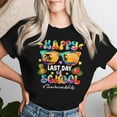 thumbnail image 2 of Happy Last Day Of School Teacher Aide Life Sunglasses Women T-Shirt, Fun Graphic Tee with Cool Shades Design, Perfect Gift Idea for Teacher Assistants, Vintage Style End of School Year, 2 of 3