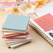 sixwipe 1200 Pads Sticky Notes Bulk, 3 x 3 Inch Self Stick Pads, Assorted Bright Colors Paper Note Pads Memo for Office School Home Notebook Supplies 50 Sheets/Pad