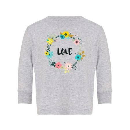 

Love Wreath Long Sleeve Toddler -Image by Shutterstock 5 Toddler