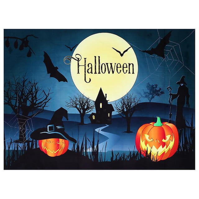 1 Uds. Tela de fondo fotográfico para decoraciones de Halloween