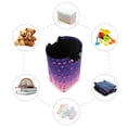 thumbnail image 7 of Yayeee Freestanding Laundry Hamper with Handle Collapsible Large Storage Basket for Clothes, Gradient Love, 7 of 7