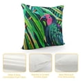 thumbnail image 4 of Nawypu MEHOTP Tropical Pillow Covers Jungle Throw Pillow Cover Green Cushion Cover Lumbar Pillow Covers  Standard Size Pillow Shams Banana Leaf Pattern Pillow Covers Watercolor Green Pillowcases, 4 of 5