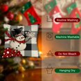 thumbnail image 4 of Christmas Decorations Pillow Covers 20x20 Set of 4, Decorative Farmhouse Gnome Snowman Merry Christmas Pillow Cover Shams Cases Slipcovers for Couch Sofa Decorations, 4 of 5