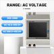 thumbnail image 4 of Monitor de CA de Riel DIN 6IN1 40-300V 100A Factor de Potencia de Corriente de Voltaje Medidor de Frecuencia de EnergíA EléCtrica KWH VOLT AMP, 4 of 5