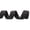 Black - 5.5 Yard, variant on Uxcell 1" Denim Ribbon, 1 Roll 5.5 Yard Craft Strip, Black