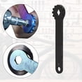 thumbnail image 4 of Llave para tapa de manivela de bicicleta, herramienta de extracción, llave de desmontaje multifuncional, llave para bicicleta Negro, 4 of 6