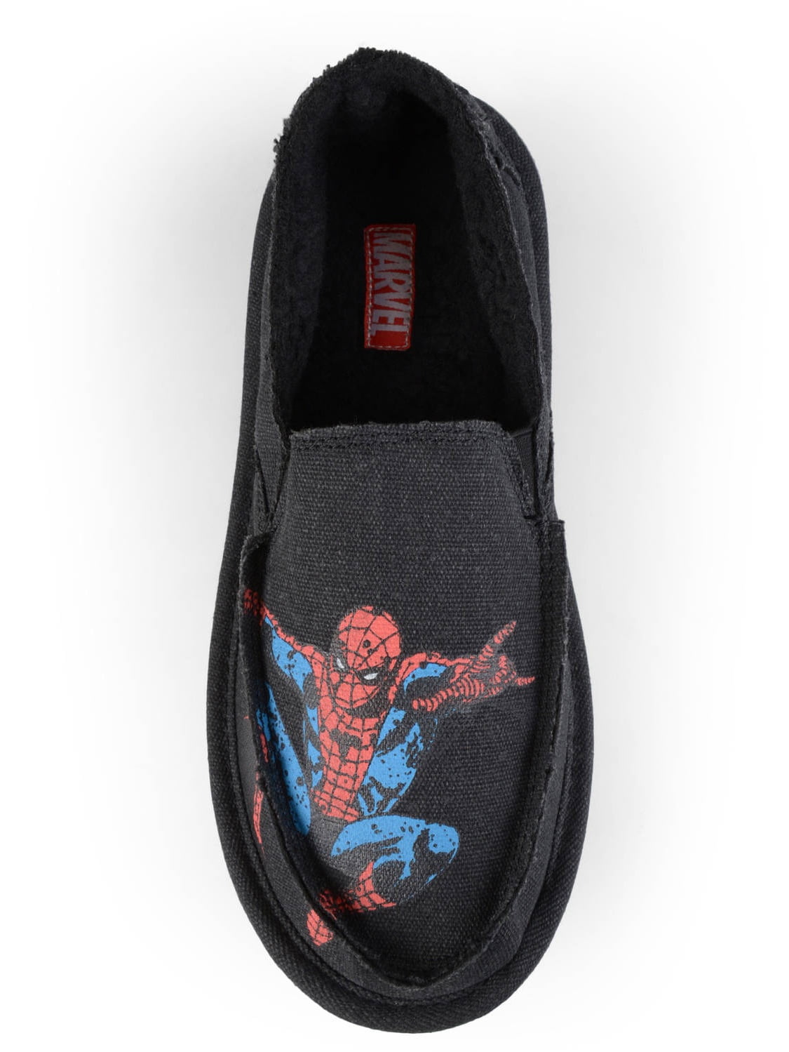 mens spider man slippers