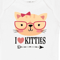 thumbnail image 4 of Inktastic Cat Lover I Love Kitties Girls Baby Bodysuit, 4 of 5