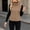 Brown, variant on NominalSnug Womens Fuzzy Fleece Sherpa Vest Sleeveless Warm Outwear Jacket with Pockets