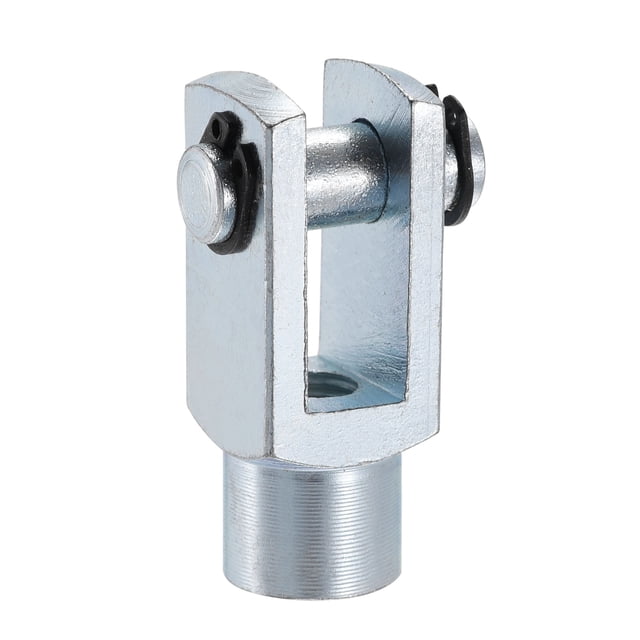 Unique Bargains Alloy 52mm Length M10x1.25 Female Thread Cylinder Clevis Y Connector