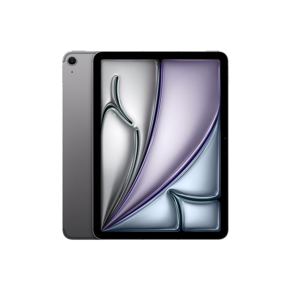 Pre-Owned Apple iPad Air 11-inch (M2): Liquid Retina display , Landscape 12MP Front Camera/12MP Back Camera, 6E + 5G Cellular with eSIM, Touch ID, All-Day Battery Life - 128GB Space Gray