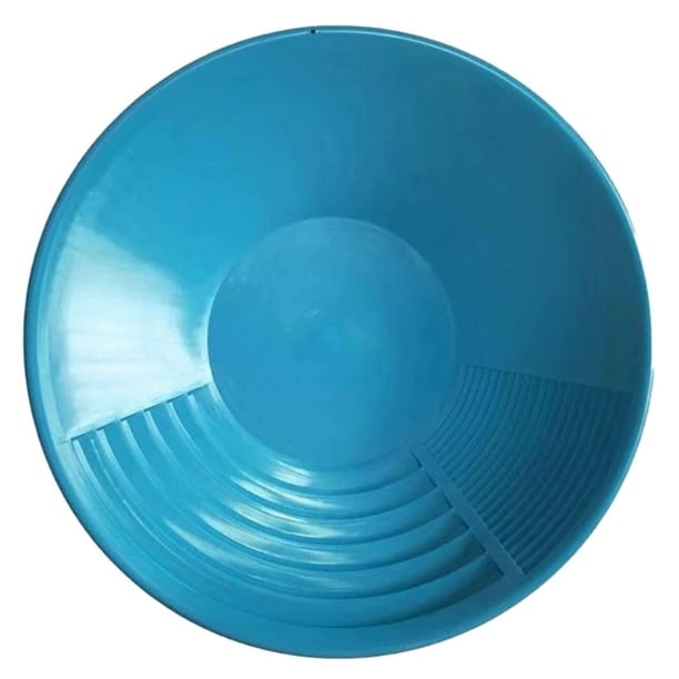 Kit de búsqueda de oro para principiantes. Batea portátil de plástico ABS para práctica recreativa y lavado de oro en ríos (38 x 38 cm, 5 colores)