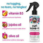 SoCozy Kids Curl Leave In Conditioner + Therapy Spray for Soft, Shiny Hair, 10.5 Fl Oz