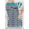 thumbnail image 5 of NISVIYA Summer Plus Size Tops for Women Baseball Shirts Striped Tunics Woman Jersey T-shirts Navy Blue, 5 of 5
