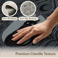 thumbnail image 6 of ODIKA 2'x3' Washable Throw Rug Non-Slip, Low Profile, Flatwoven, Easy Care Gothic Motif Phase Arch Mystical Motifs Tossed Goth Minimalist Refined for Hallway, Study Room, 6 of 7