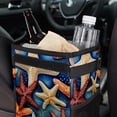 thumbnail image 6 of Starfish Foldable Car Garbage Can with Lid, Leak-proof Mini Trash Can, Hanging Storage Bag - Trash Can for Car, 6 of 6