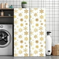 thumbnail image 3 of Peel and Stick Wallpaper Contact Paper Golden snowflake simple Abstract decoration Symbol Self Adhesive and Removable 24in x 118in, 3 of 8