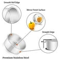thumbnail image 5 of 4 Inch Small Cake Pan Set Of 8, Baking Round Cake Pans Tins Bakeware for Mini Cake Pizza, Quiche, Non Toxic & Healthy, 5 of 5