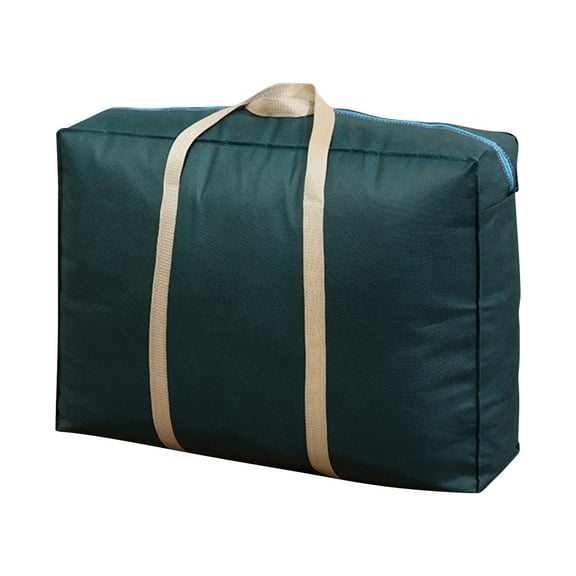 Storage Bins, Storage Bag - Loetky Moving Bags Heavy Duty Extra Large Packing Bags for Moving with Zippers and Carrying Handles Storage Tote for Saving Moving Storage Bag Reusable 48*32*23Cm