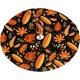 thumbnail image 2 of Falda de árbol de Acción de Gracias de otoño, tapete de faldas de árbol de Navidad con diseño de copo de nieve y muñeco de nieve de Papá Noel para vacaciones de Feliz Navidad, 2 of 4