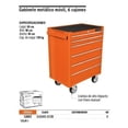 thumbnail image 2 of Gabinete Metalico 6 Cajones Movil Truper 12067 Truper GAMO-6130, 2 of 2