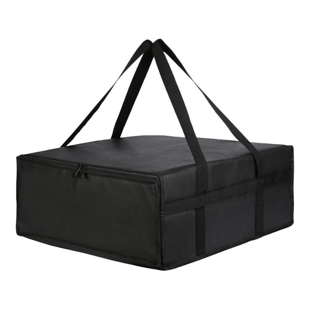 Bolsa de Entrega Aislada, Portador de Pizza para Comidas Frías Y Calientes, Bolsa Calentadora para Pizza, Bolsa de Comestibles para Picnic, Catering C 40x40x15 cm