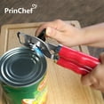 thumbnail image 6 of Can Opener, No-Trouble-Lid-Lift Magnet Manual Can Openers, Stainless Steel Sharp Blade for Beer/Tin/Bottle, Big Turning Knob Soft Handles Good for Seniors, 6 of 7