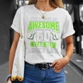 thumbnail image 4 of Awesome 50 Year Old Funny 50Th Birthday Bday Party Unisex Jersey Crewneck Tshirt, 4 of 6