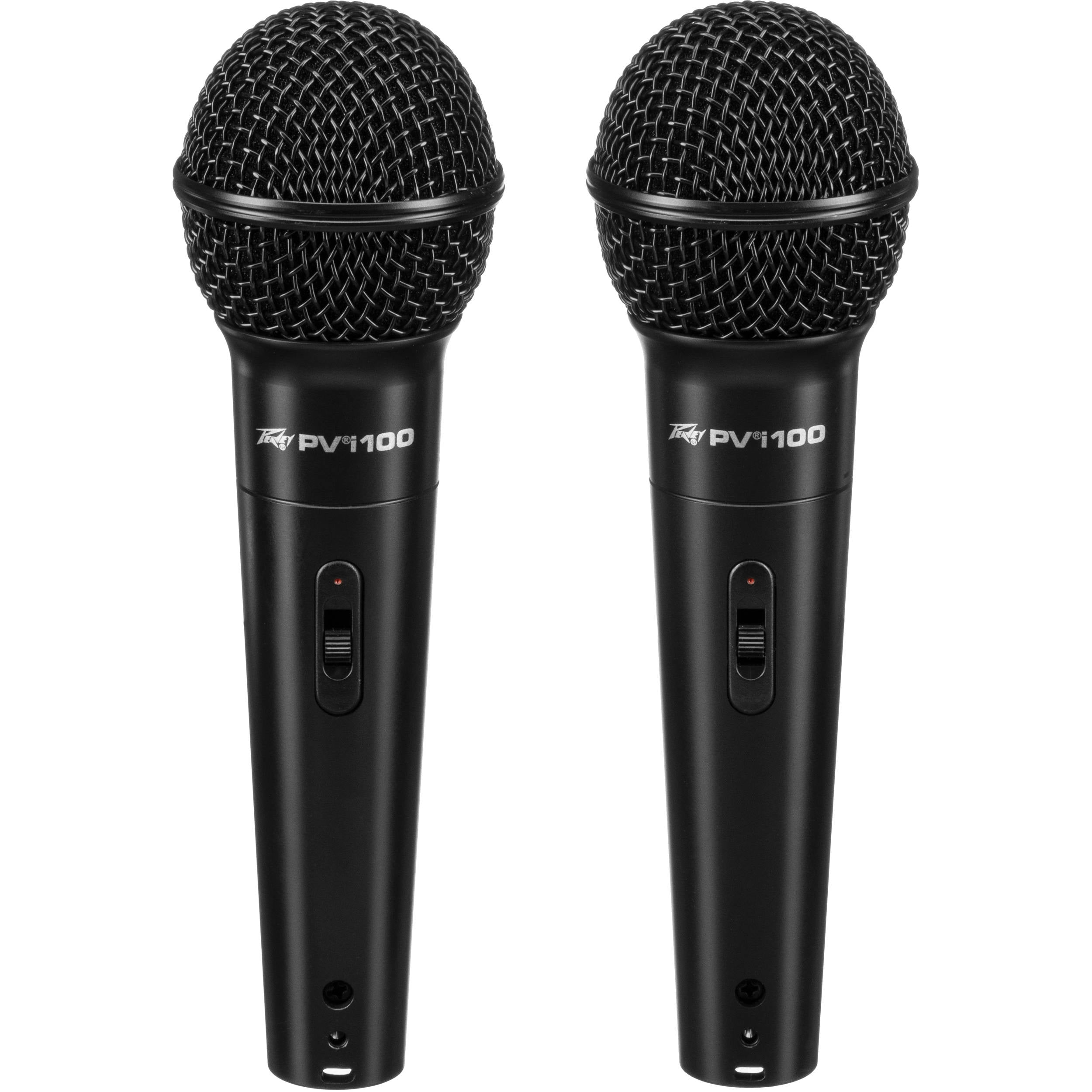 3 Peavey PVi 100 Twin Pack Handheld Dynamic Cardioid Vocal Microphone