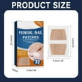 thumbnail image 6 of Yuelianxi 32 Pcs Nail Repair Stickers, Breathable Foot Care Patches, Self-Adhesive Toenail Repair, Elastic & Waterproof, 6 of 8