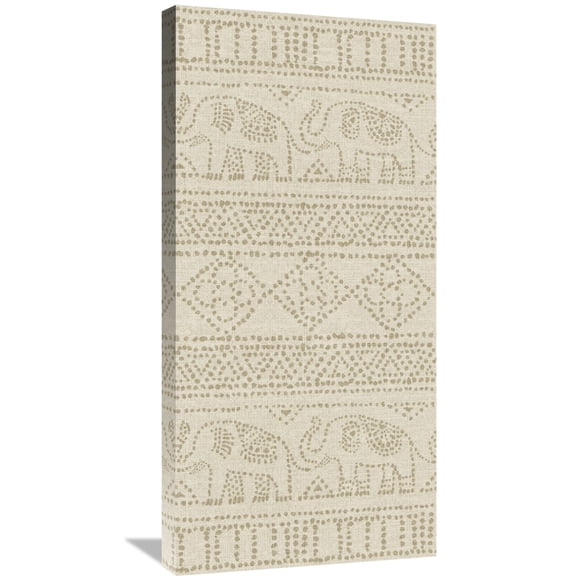 Global Gallery Daphne Brissonnet 'Batik I Patterns' Canvas Wall Art