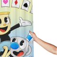 thumbnail image 2 of Cuphead Mugman Ms. Chalice Shower Curtain Bathroom Decor Polyester Waterproof Bath Curtains With Hooks 60x72 Inches, 2 of 8