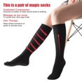 thumbnail image 4 of Comfortable Relief Soft Unisex Miracle Copper Anti-Fatigue Compression Socks, 4 of 9