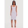 thumbnail image 2 of Women's Sleeveless Ribbed Knit Midi Dress, 2 of 4