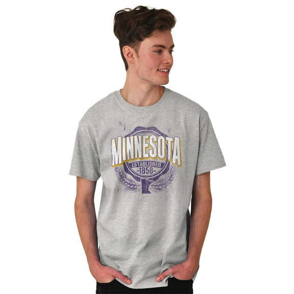 Minnesota Student Campus Pride MN Men's Graphic T Shirt Tees Brisco Brands S