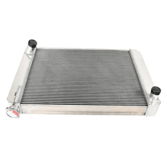 28" x 19" Aluminum Cooling Radiator for Chevy GM SBC Universal 2 Row