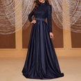 thumbnail image 5 of UPPADA Plus Size Wedding Guest Dress for Womens Short Sleeve Wedding Ball Prom Formal Dress Floor-Length Dress Cocktail Wedding Formal Wrap Dress Clearance on sale, 5 of 8
