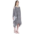 thumbnail image 2 of Moomaya Caftan à Épaules Dénudées Imprimé, Paréo pour Femmes, Robe d'Été, Robe Caftan, 2 of 6